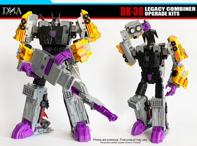 DK-38 Upgrade Kit for Transformers Legacy Motormaster and Menasor | Dna Design | Upgrade Kit