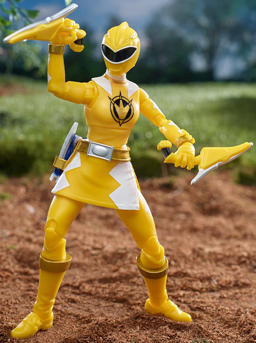 Yellow Ranger 6-inch Scale Lightning Collection | Power Rangers Dino Thunder | Hasbro