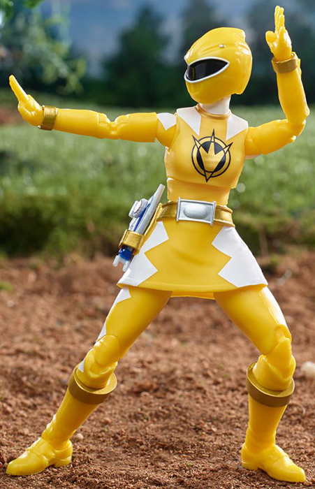 Yellow Ranger 6-inch Scale Lightning Collection | Power Rangers Dino Thunder | Hasbro