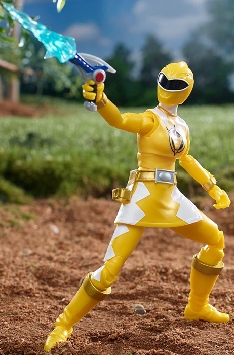 Yellow Ranger 6-inch Scale Lightning Collection | Power Rangers Dino Thunder | Hasbro