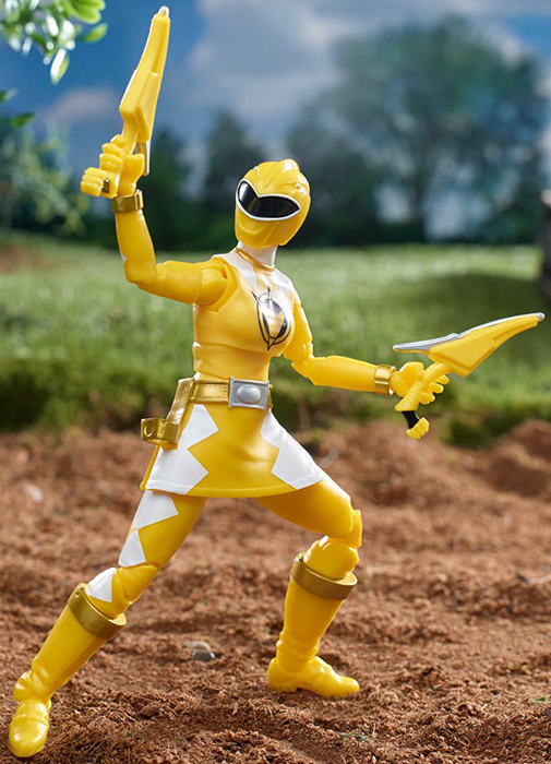 Yellow Ranger 6-inch Scale Lightning Collection | Power Rangers Dino Thunder | Hasbro