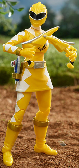 Yellow Ranger 6-inch Scale Lightning Collection | Power Rangers Dino Thunder | Hasbro
