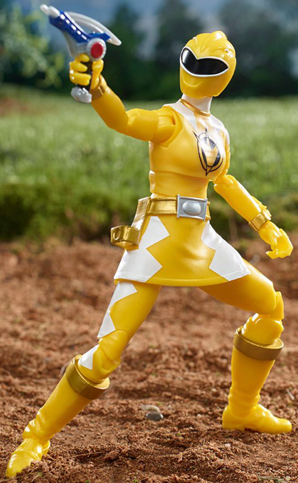 Yellow Ranger 6-inch Scale Lightning Collection | Power Rangers Dino Thunder | Hasbro