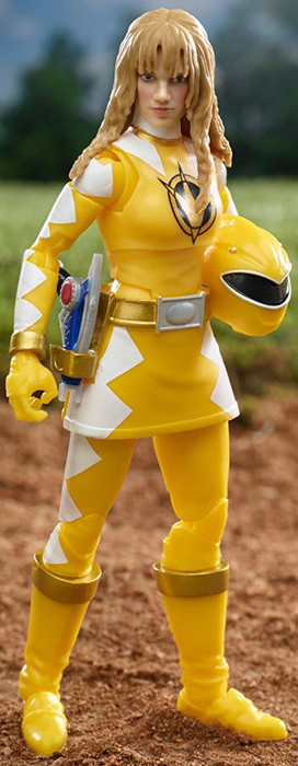 Yellow Ranger 6-inch Scale Lightning Collection | Power Rangers Dino Thunder | Hasbro