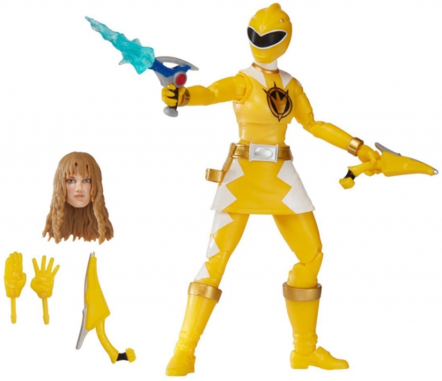 Yellow Ranger 6-inch Scale Lightning Collection | Power Rangers Dino Thunder | Hasbro