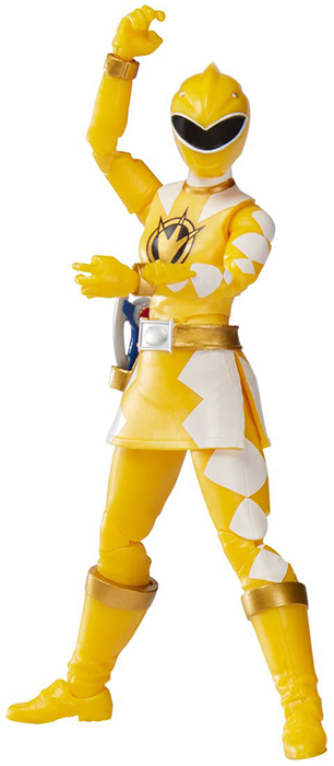 Yellow Ranger 6-inch Scale Lightning Collection | Power Rangers Dino Thunder | Hasbro