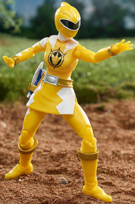 Yellow Ranger 6-inch Scale Lightning Collection | Power Rangers Dino Thunder | Hasbro