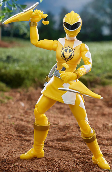 Yellow Ranger 6-inch Scale Lightning Collection | Power Rangers Dino Thunder | Hasbro