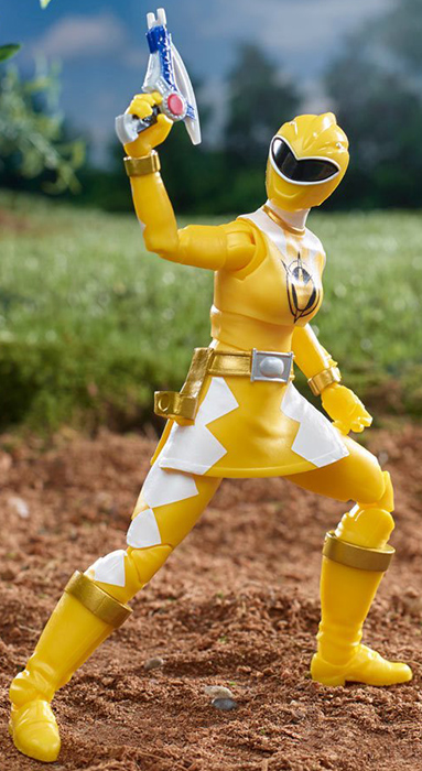 Yellow Ranger 6-inch Scale Lightning Collection | Power Rangers Dino Thunder | Hasbro