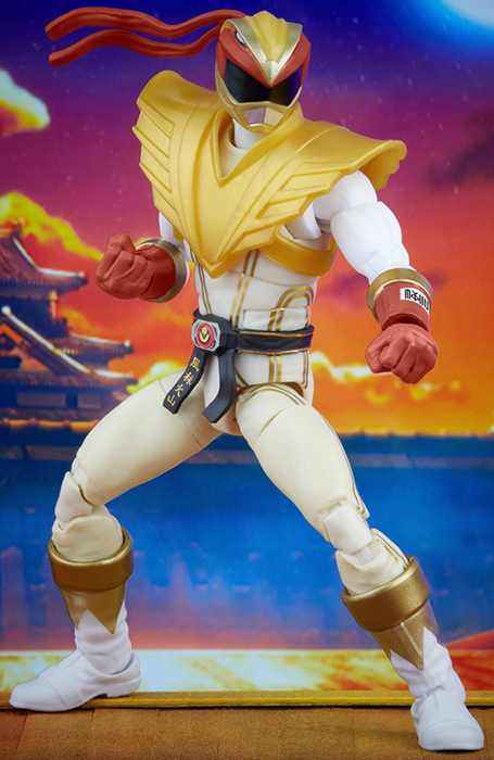 Crimson Hawk Ryu 6-inch Scale Lightning Collection | Power Rangers x Street Fighter | Hasbro