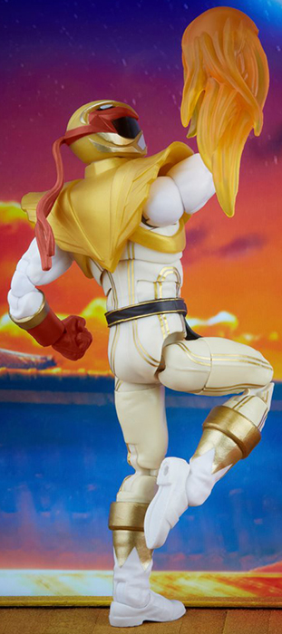 Crimson Hawk Ryu 6-inch Scale Lightning Collection | Power Rangers x Street Fighter | Hasbro