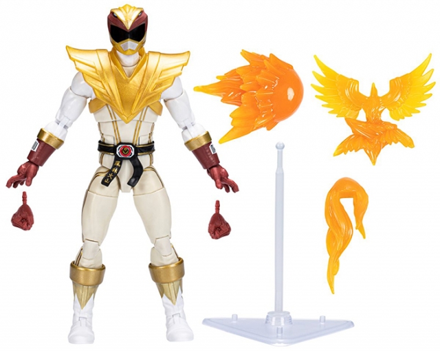 Crimson Hawk Ryu 6-inch Scale Lightning Collection | Power Rangers x Street Fighter | Hasbro