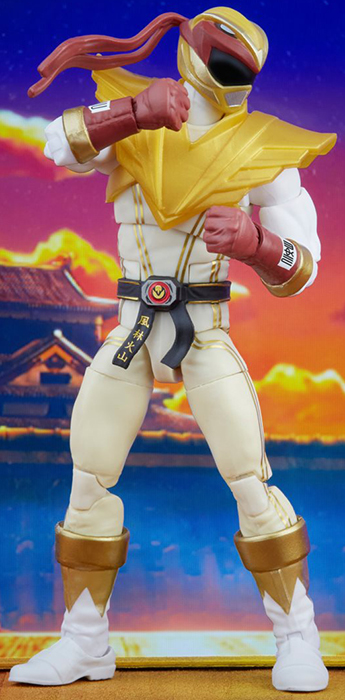Crimson Hawk Ryu 6-inch Scale Lightning Collection | Power Rangers x Street Fighter | Hasbro