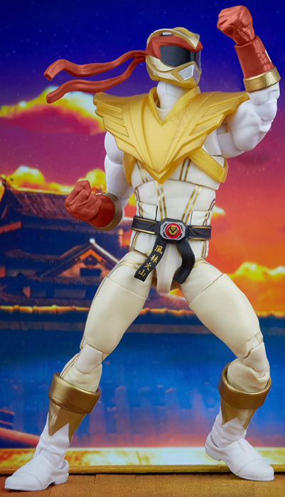 Crimson Hawk Ryu 6-inch Scale Lightning Collection | Power Rangers x Street Fighter | Hasbro