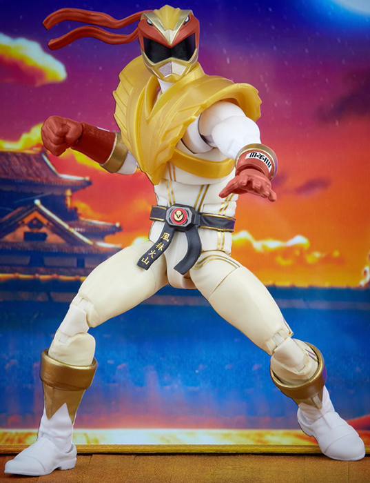 Crimson Hawk Ryu 6-inch Scale Lightning Collection | Power Rangers x Street Fighter | Hasbro