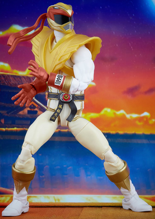 Crimson Hawk Ryu 6-inch Scale Lightning Collection | Power Rangers x Street Fighter | Hasbro