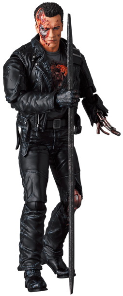 No.191 T-800 Battle Damage Version MAFEX | Terminator 2: Judgement Day | Medicom Toy