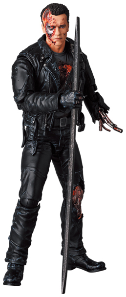 No.191 T-800 Battle Damage Version MAFEX | Terminator 2: Judgement Day | Medicom Toy