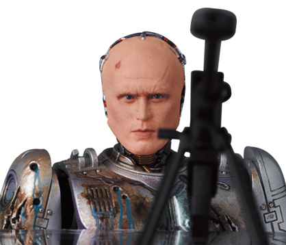 No.192 RoboCop Murphy Head Damaged Version MAFEX | Robocop (1987) | Medicom Toy