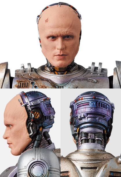 No.192 RoboCop Murphy Head Damaged Version MAFEX | Robocop (1987) | Medicom Toy