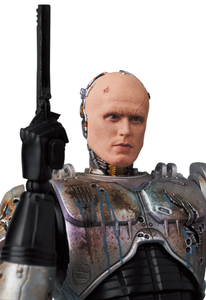 No.192 RoboCop Murphy Head Damaged Version MAFEX | Robocop (1987) | Medicom Toy