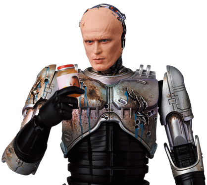 No.192 RoboCop Murphy Head Damaged Version MAFEX | Robocop (1987) | Medicom Toy