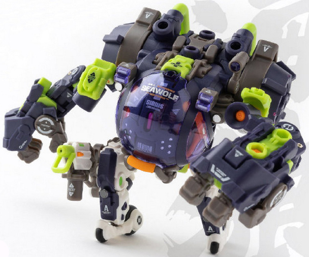 RB-17S Seawolf | Robot Build | Earnestcore Craft