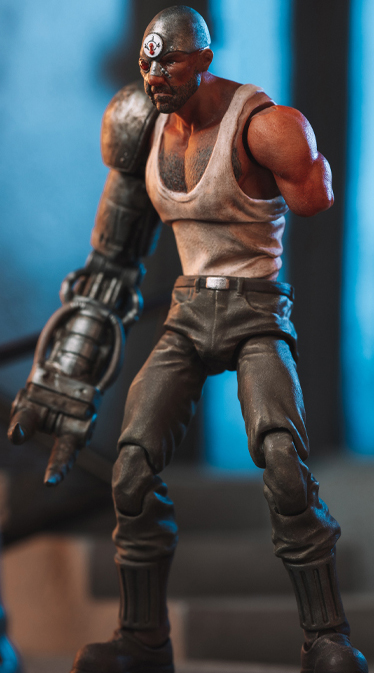 Mean Machine Angel 1/18 Scale Exquisite Mini | 2000 A.D. Judge Dredd | Hiya Toys