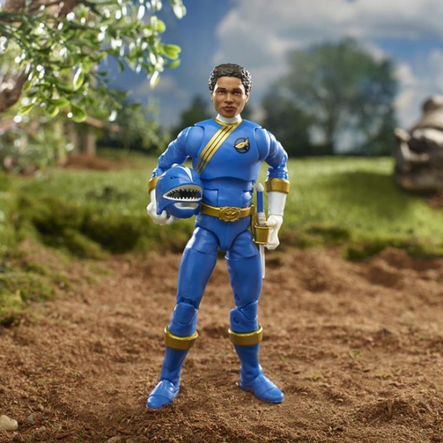 Blue Ranger 6-inch Scale Lightning Collection | Power Rangers Wild Force | Hasbro
