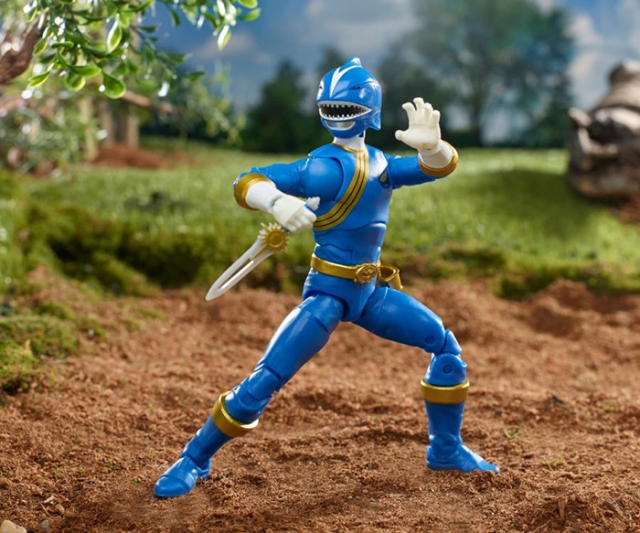 Blue Ranger 6-inch Scale Lightning Collection | Power Rangers Wild Force | Hasbro