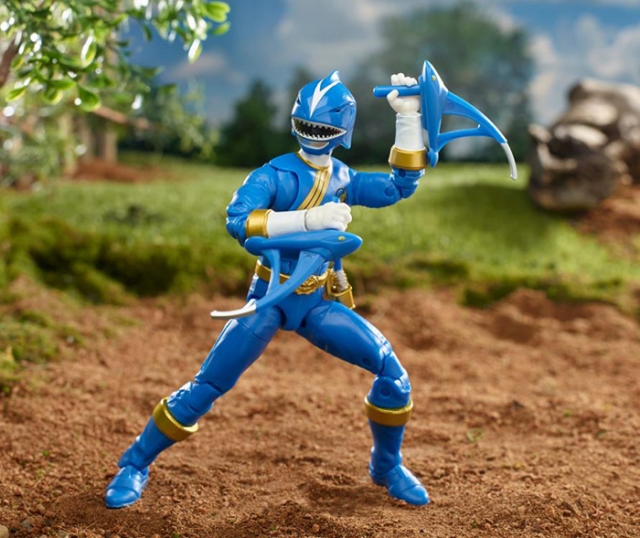 Blue Ranger 6-inch Scale Lightning Collection | Power Rangers Wild Force | Hasbro