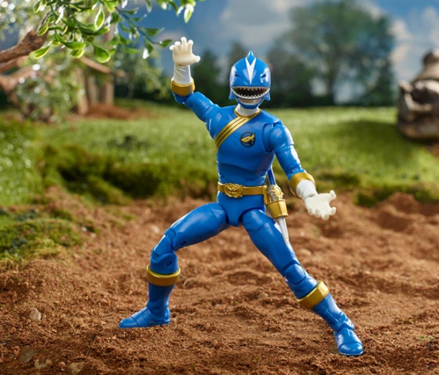 Blue Ranger 6-inch Scale Lightning Collection | Power Rangers Wild Force | Hasbro