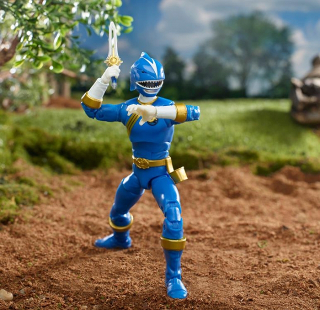 Blue Ranger 6-inch Scale Lightning Collection | Power Rangers Wild Force | Hasbro