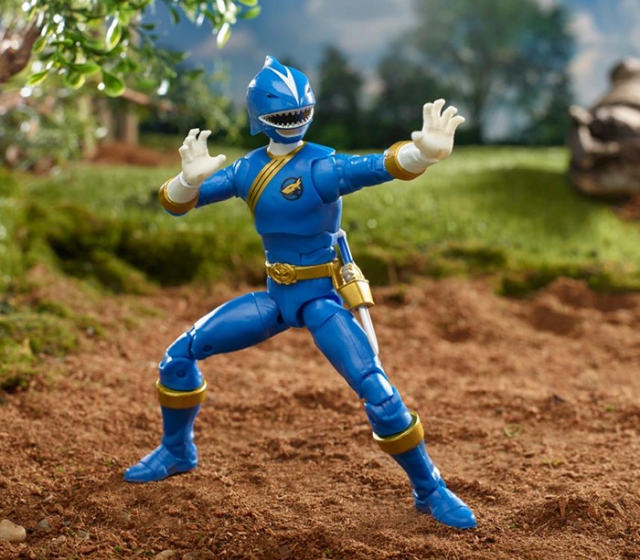 Blue Ranger 6-inch Scale Lightning Collection | Power Rangers Wild Force | Hasbro
