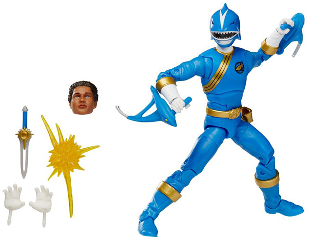 Blue Ranger 6-inch Scale Lightning Collection | Power Rangers Wild Force | Hasbro