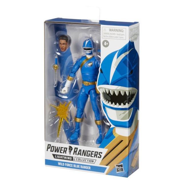 Blue Ranger 6-inch Scale Lightning Collection | Power Rangers Wild Force | Hasbro