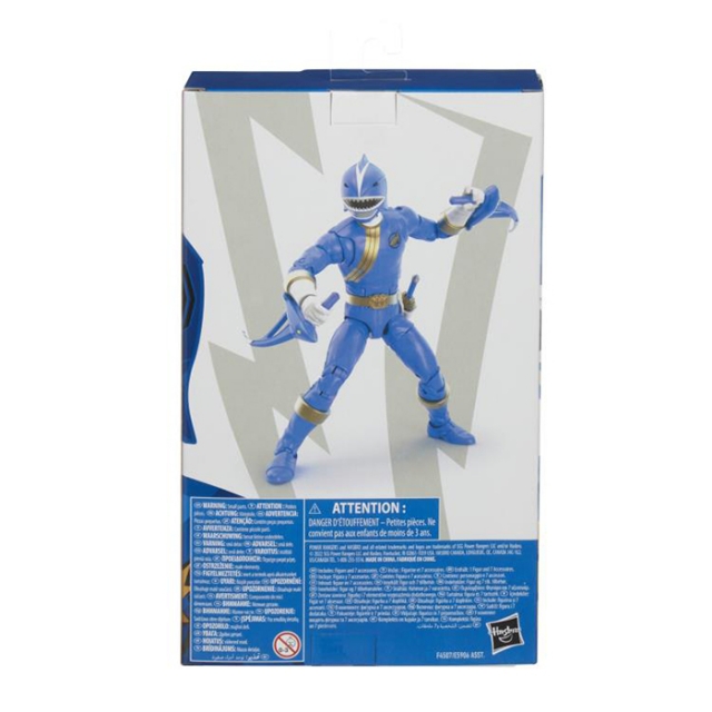 Blue Ranger 6-inch Scale Lightning Collection | Power Rangers Wild Force | Hasbro