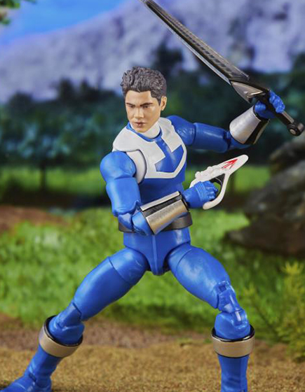 Blue Ranger and Vector Cycle Set Deluxe Lightning Collection | Power Rangers Time Force | Hasbro