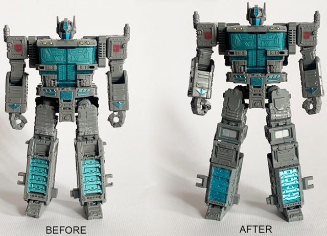 DK-14P Upgrade Kit for Transformers War for Cybertron Siege WFC-03 Premium Finish Ultra Magnus | Dna Design | Upgrade Kit