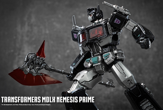 Nemesis Prime MDLX Scale Collectible Figure | Transformers | Threezero