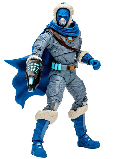 Captain Cold 7-inch Scale with The Flash Comic Book | Page Punchers | McFarlane Toys