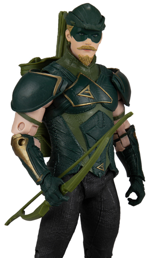 Green Arrow 7-inch Scale with Injustice 2 Comic Book | Page Punchers | McFarlane Toys