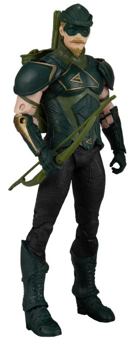 Green Arrow 7-inch Scale with Injustice 2 Comic Book | Page Punchers | McFarlane Toys