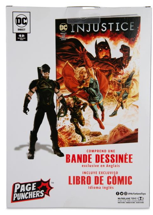 Green Arrow 7-inch Scale with Injustice 2 Comic Book | Page Punchers | McFarlane Toys