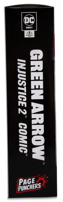 Green Arrow 7-inch Scale with Injustice 2 Comic Book | Page Punchers | McFarlane Toys