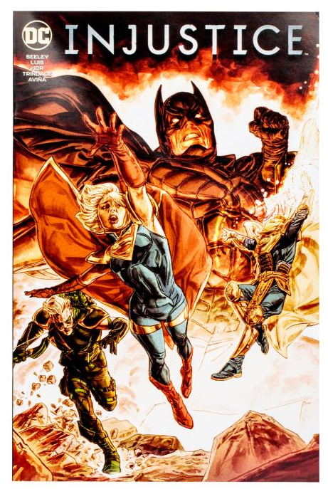 Green Arrow 7-inch Scale with Injustice 2 Comic Book | Page Punchers | McFarlane Toys