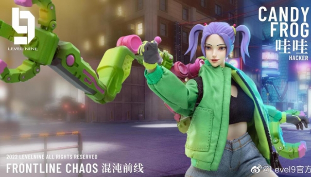 Candyfrog Hacker 1/12 Scale | Frontline Chaos | Joy Toy