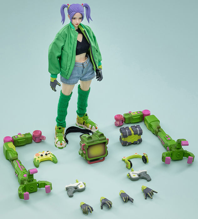 Candyfrog Hacker 1/12 Scale | Frontline Chaos | Joy Toy
