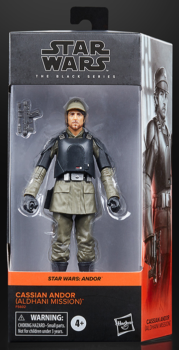 Cassian Andor Aldhani Mission 6-Inch Scale | Star Wars: Andor | Star Wars The Black Series