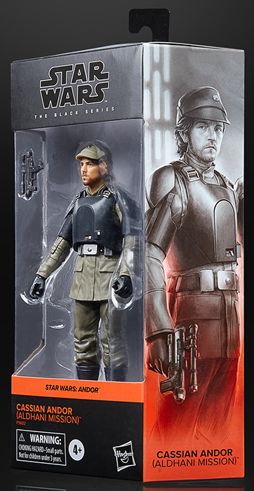 Cassian Andor Aldhani Mission 6-Inch Scale | Star Wars: Andor | Star Wars The Black Series